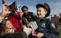Шефом полиции Детройта стал 7-летний мальчик