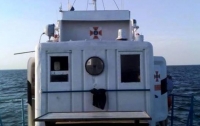 На Херсонщине водолазы нашли на дне Черного моря судно с боеприпасами