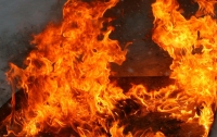 В центре Киева произошел пожар