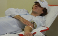 «Молодые регионы» провели благотворительную акцию по сдаче крови в больнице «ОХМАТДЕТ»