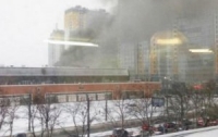 Сильный пожар с жертвами случился в Санкт-Петербурге (видео)