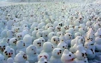 Правительство Великобритании заставляет всех лепить снеговиков