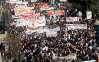 Грецию охватила всеобщая забастовка