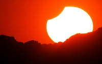 NASA опубликовало изображение частичного солнечного затмения