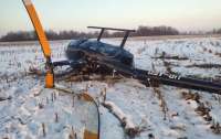 На Киевщине разбился вертолет