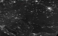 Блэкаут в Украине зафиксировали из космоса (фото)