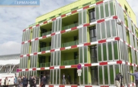 Дом из водорослей построили в Гамбурге