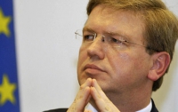 Сегодня еврокомиссар Фюле встретится в Киеве с украинской властью