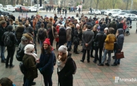 В Киеве протестуют студенты