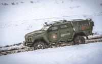 Нацгвардия испытала новый бронеавтомобиль