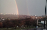Двойная радуга существует! Доказано Днепропетровском (ФОТО)
