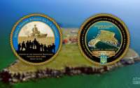 США выпустили коллекционную монету, посвященную битве за остров Змеиный