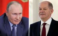 Путин и Шольц впервые обсудили ситуацию на Донбассе