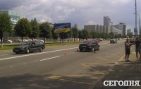 В Киеве патрульные угодили в аварию