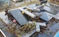 Под Житомиром в новогоднюю ночь вандалы разрушили 14 могил