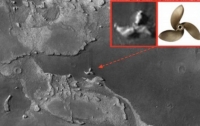 На Марсе обнаружены следы винтообразного НЛО