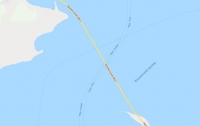 Крымский мост на картах Google подписали на украинском языке