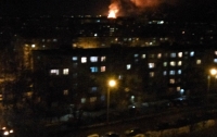 В России горит Казанский пороховой завод, один человек погиб