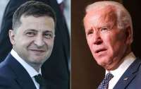 Зеленский попросил Байдена помочь Украине вступить в НАТО