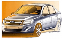 АвтоВАЗ показал, как будет выглядеть новая бюджетная модель Lada 2190