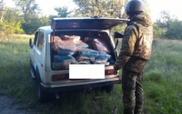 В Луганской области пограничники задержали автомобиль, перевозивший полтонны мака