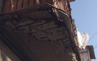 Во Львове рухнул балкон со строителями 
