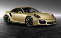 Porsche представила «золотой» 911 Turbo