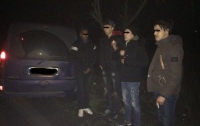 В Закарпатской области пограничники задержали четырех марроканцев, пытавшихся незаконно пересечь границу
