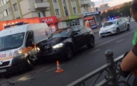 ДТП в Ровно: автоледи на BMW влетела в 