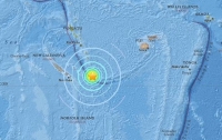 В Тихом океане произошло мощное землетрясение