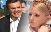 У Януковича почти такой же, как у Тимошенко