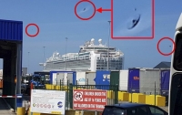 Над круизным лайнером в Бельгии зафиксировали НЛО