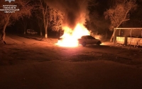 Мощный пожар в Ужгороде: горели автомобили