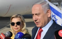 Жена Нетаньяху по пути в Киев устроила скандал в самолете