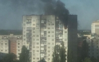 Масштабный пожар в Киеве: из пылающих квартир спасли двух жильцов