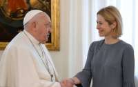 Каллас и Папа Франциск обсудили необходимость справедливого мира для Украины