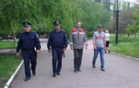 Дончане совместно с милицией охраняют порядок в городе