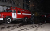 В Киеве случился крупный пожар