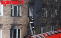 В туристическом комплексе «Буковель» загорелся жилой 6-этажный дом 