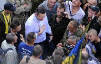 Кличко попросил самооборону Майдана покинуть здание КГГА