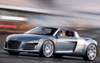 Появились первые изображения Audi R8 Spider