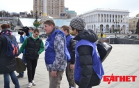 «Регионалы» отправляли киевлян спать прямо на Майдане (ФОТО)