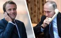 Макрон и Путин поговорили о Донбассе