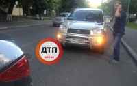ДТП в Киеве: на Тарасовской пьянючий водитель Тоуоtа врезался в авто с мамой и ребенком