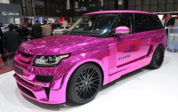 Кислотно-розовый Range Rover Mystere by Hamann (ФОТО)