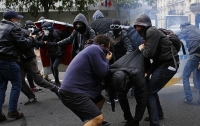 Протесты в Париже: госслужащие устроили акции террора