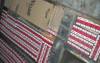 Контрабандные сигареты обнаружили в грузовике с охотничьими патронами