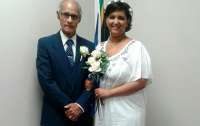 Студентка вышла замуж за 80-летнего мужчину через год после знакомства