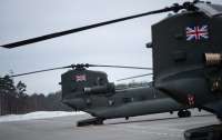 Британские военные вертолеты начали прибывать в Эстонию