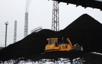 Запасы угля на складах Украины снизились